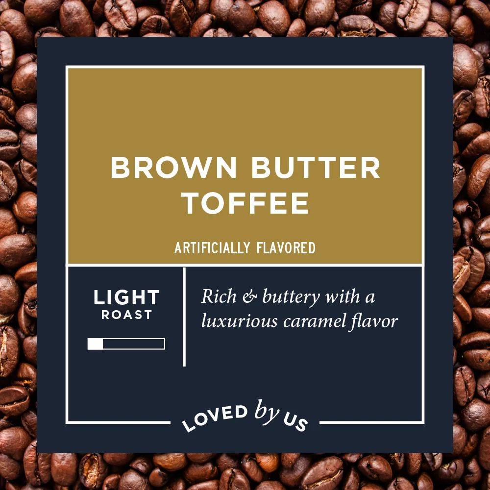 The Fresh Market Brown Butter Toffee Whole Bean Coffee