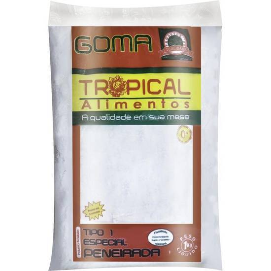 Tropical goma de tapioca especial peneirada (1kg)