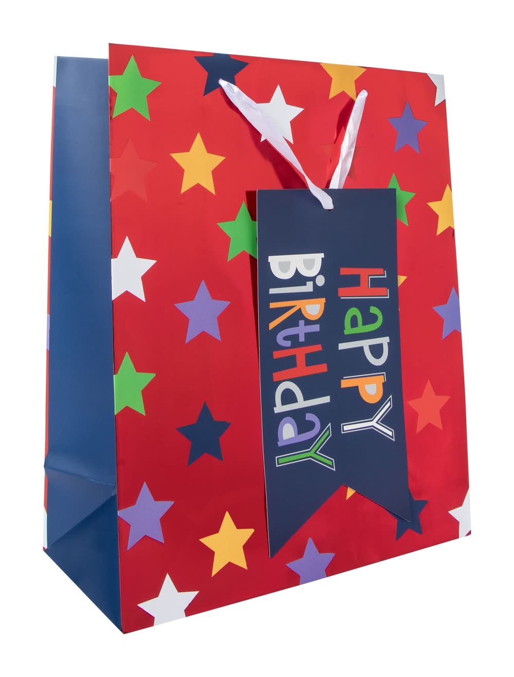 Happy Birthday Gift Bags Stars
