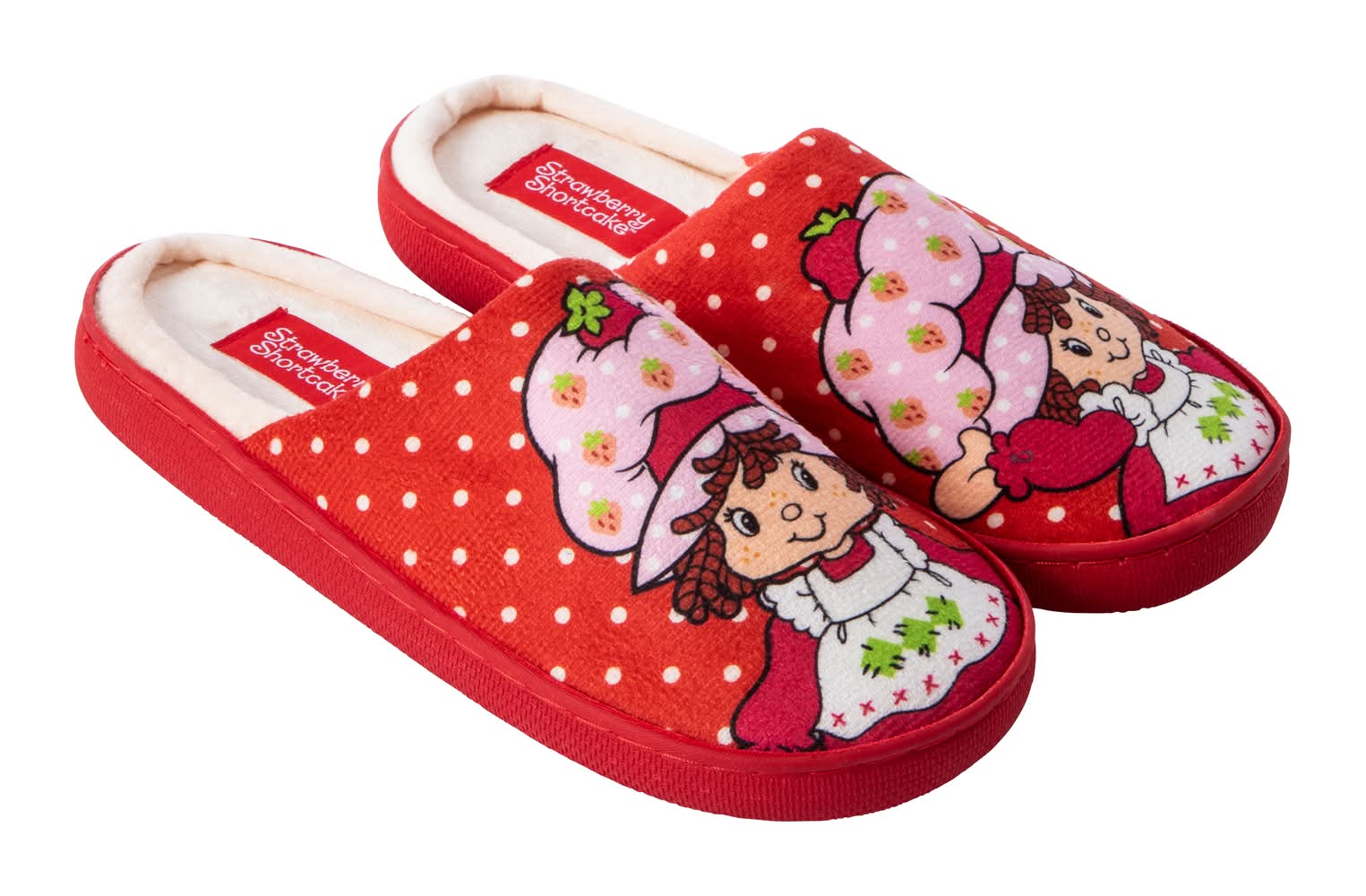 Juniors Licensed Slippers W8 Strawberry Shortcake
