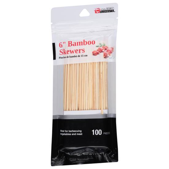 Culinary Elements 6 Inch Bamboo Skewers ( 100 ct )