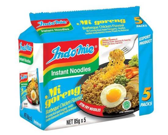 Indomie Instant Noodles Mi Goreng BBQ Chicken 5pk