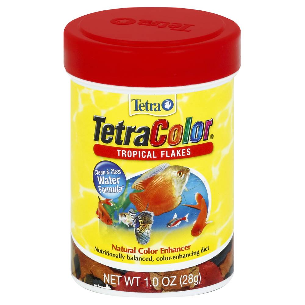 Tetra Tropical Color Flakes Fish Food