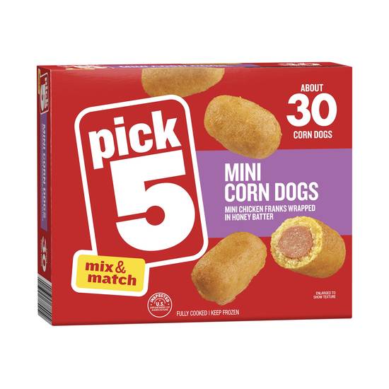 Premium Pick 5 Mini Corn Dogs 30 ct