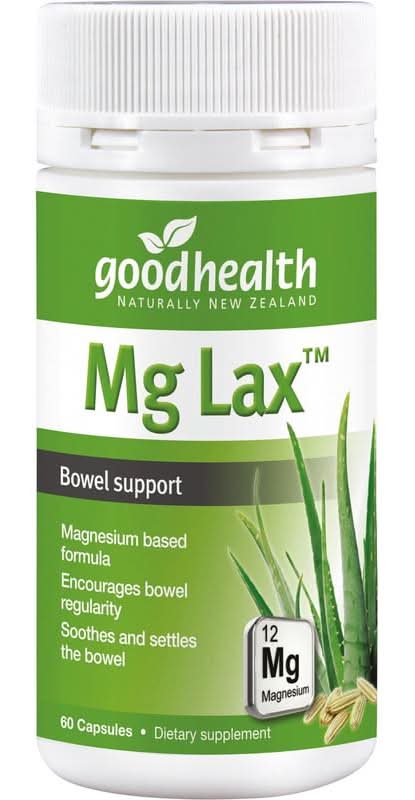Good Health Mg Lax Capsules 60s