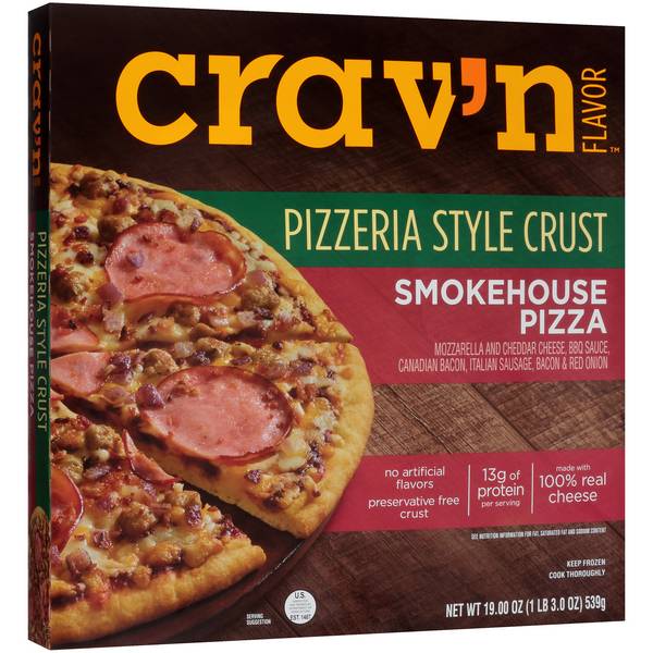 Crav'n Flavor Smokehouse Pizzeria Style Pizza