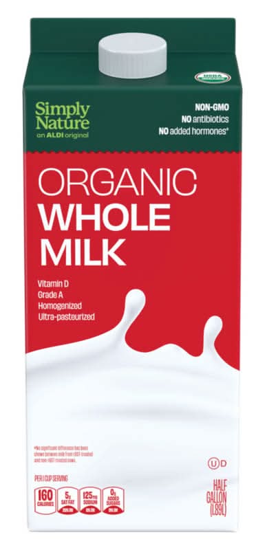 Simply Nature Organic Whole Milk