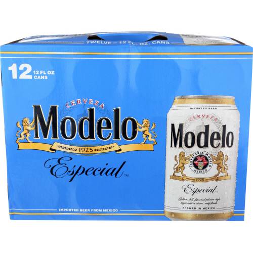 Modelo Especial 12 Pack Cans
