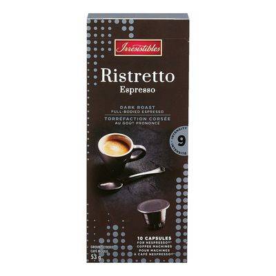 Irresistibles Capsules Nespresso De Café Espresso Ristretto (10 Un ...