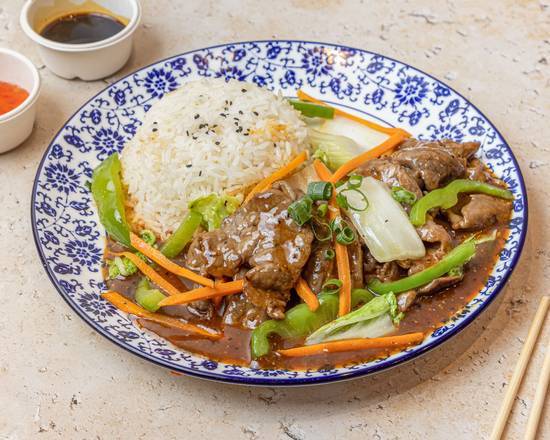 Sizzling Black Pepper Rice