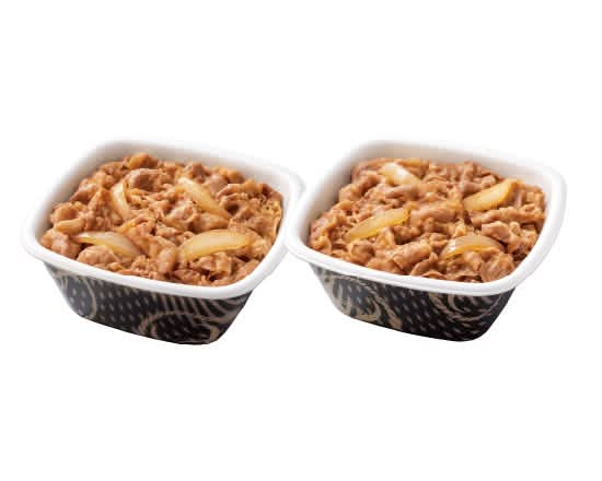 牛丼（並盛）2個セット
