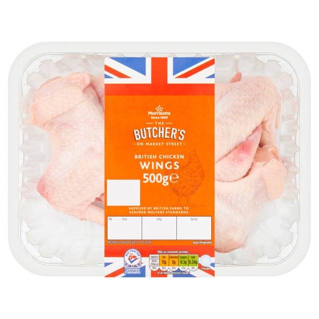 Morrisons the Butcher's on Market Street British Chicken Wings