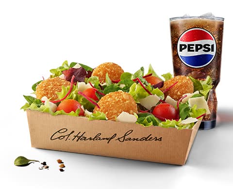 Menu Salade Caesar Parmigiano Veggie