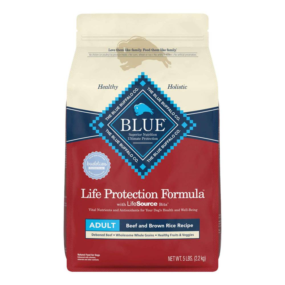 Blue Buffalo Life Protection Formula Adult Dry Dog Food (beef-brown rice)