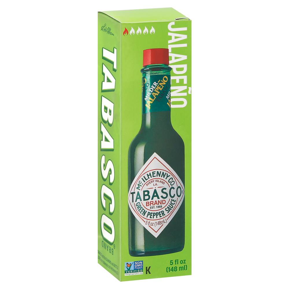 Tabasco Milder Jalapeno Green Pepper Sauce (5 fl oz)