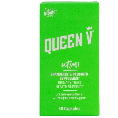 Queen V UT(M)I Cranberry & Probiotic Supplement for Urinary Tract Health - 30.0 ea