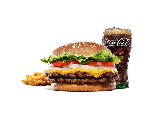 ダブルクアトロチーズ ワッパーセット / Double Quattro Cheese  Whopper Set