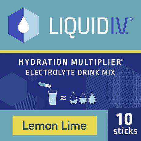 Liquid I.v. Hydration Multiplier Electrolyte Drink Mix (16 g) (lemon lime)