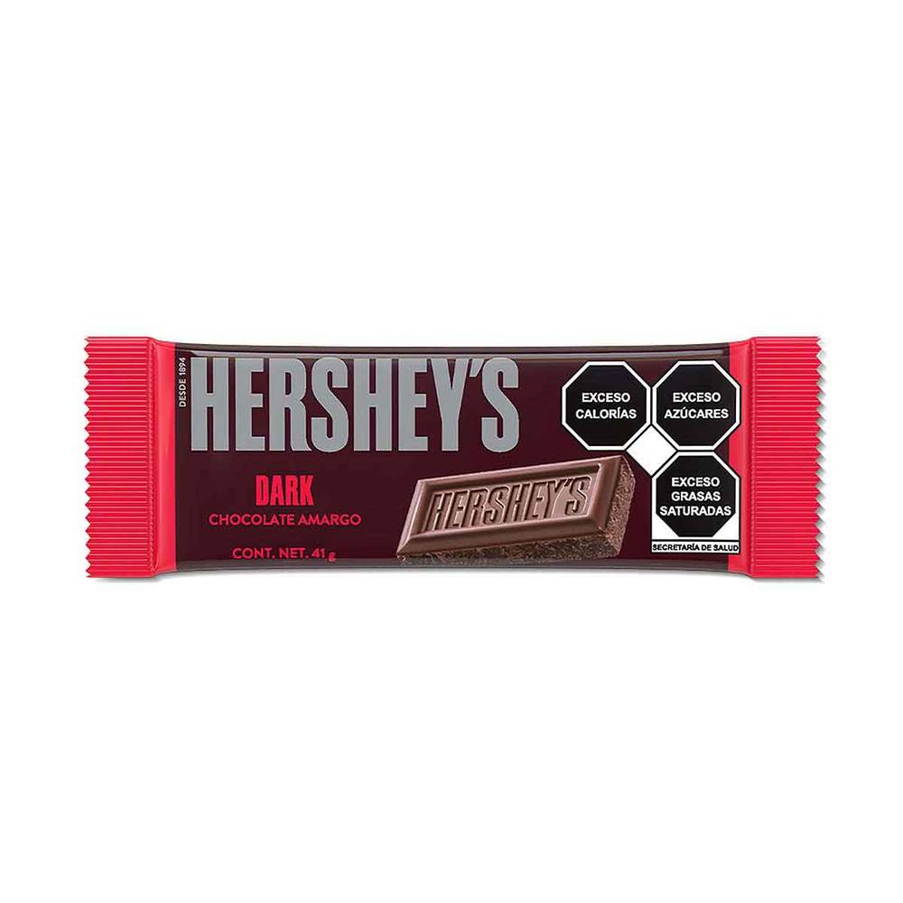 Hershey's · Chocolate amargo dark (41 g)
