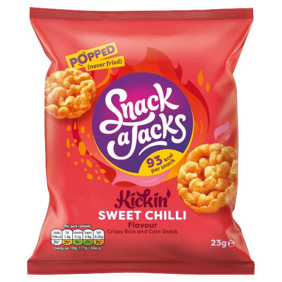 Snack a Jacks Sweet Chilli Rice Cakes