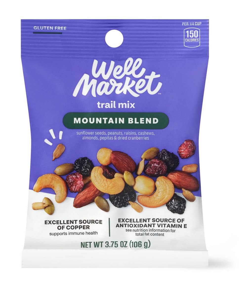 Well Market Mountain Blend Trail Mix, 3.75 Oz