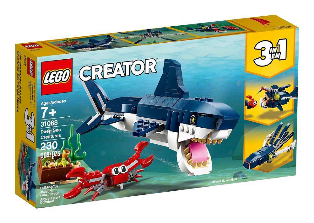 LEGO Creator Deep Sea Creatures 31088 (230 pieces)