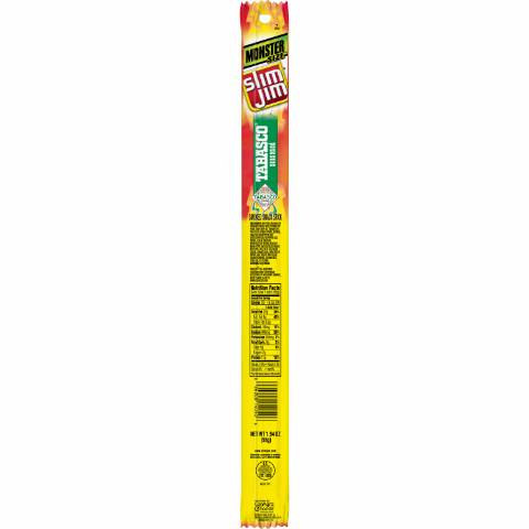 Slim Jim Monster Tabasco Smoked Snack Stick 1.94oz