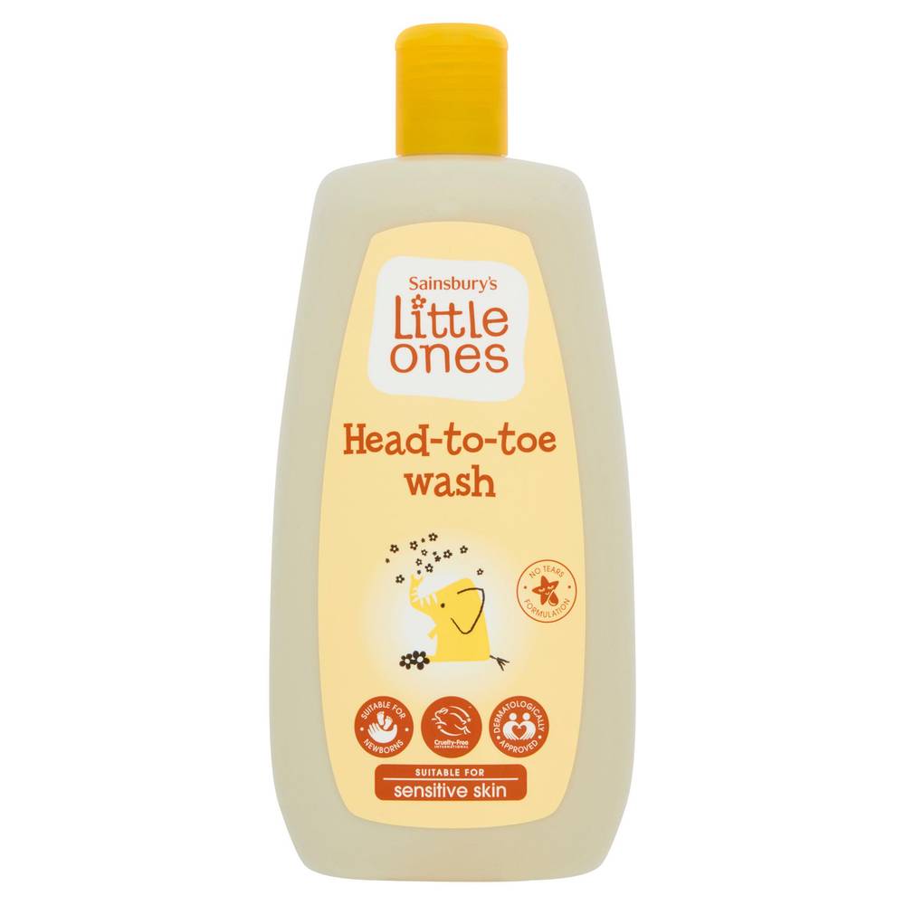 Sainsbury's Little Ones Head To Toe Wash 500ml