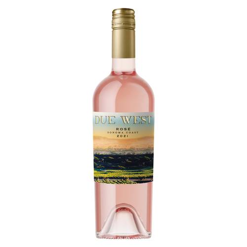 Due West Sonoma Coast Rose Wine (750 ml)