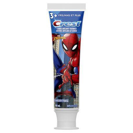 CREST Marvel's Spiderman Kids Strawberry Toothpaste (100 g)