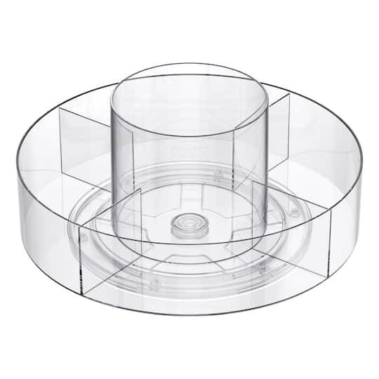 11" Clear Rotating Storage Tray By Simply Tidy