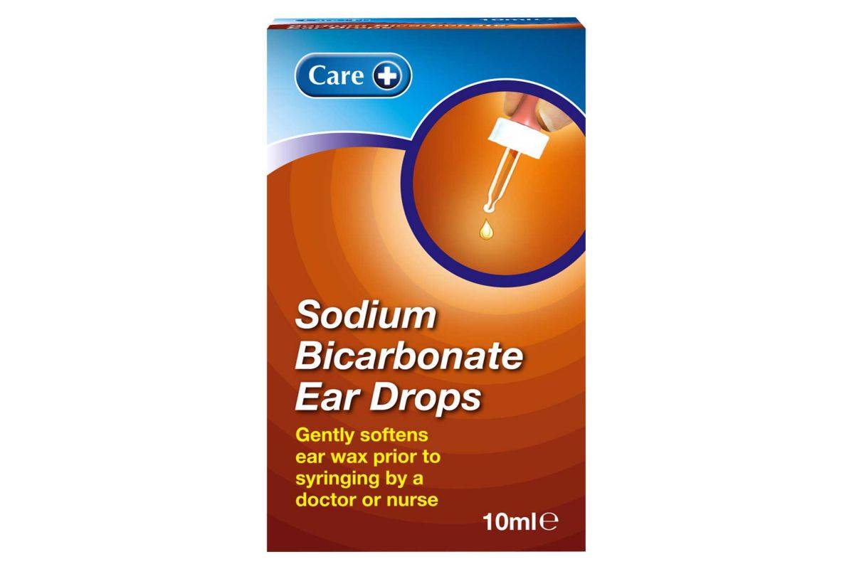 Care sodium bicardonate ear drops 10ml