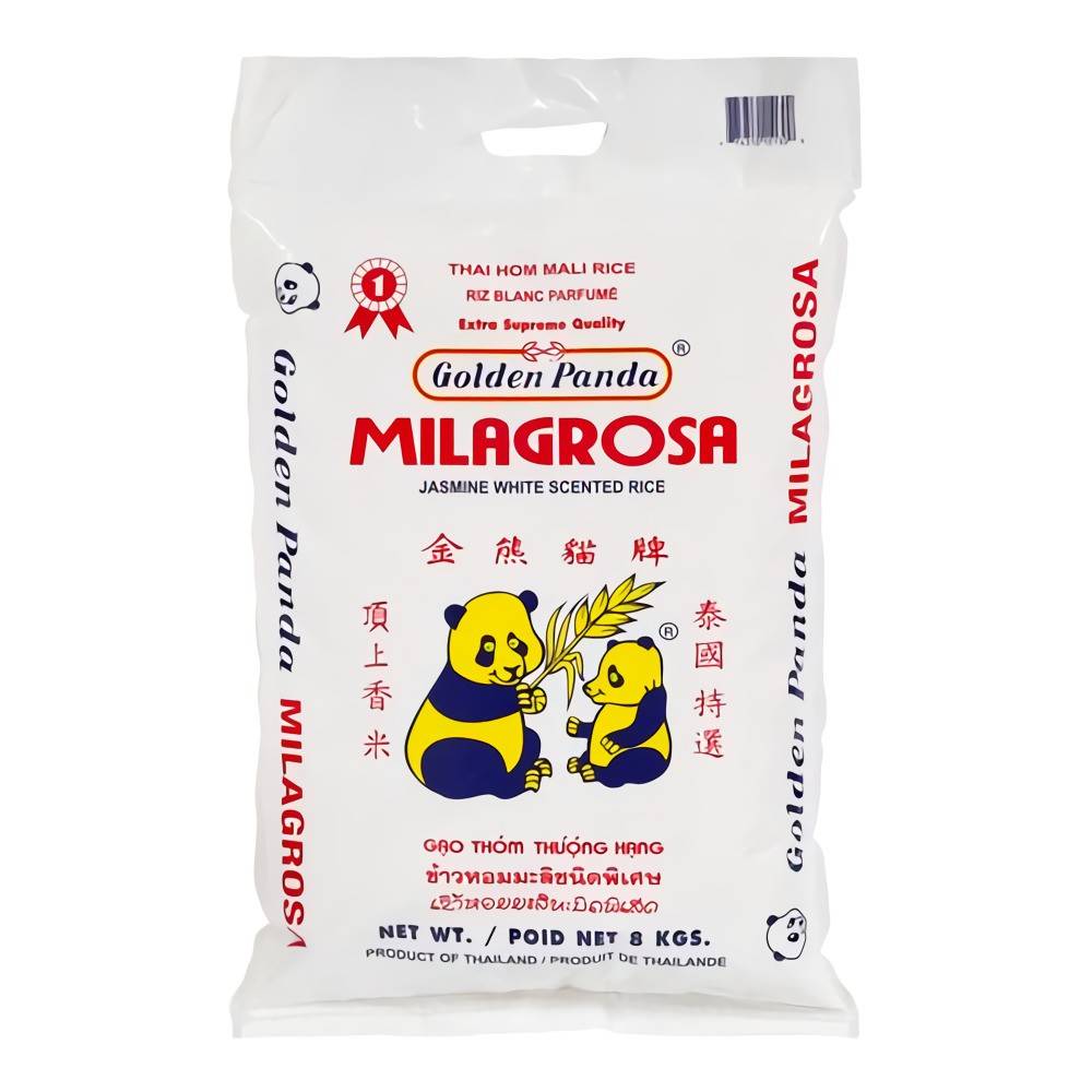 Golden Panda Milagrosa Jasmine White Scented Rice (8 kg)