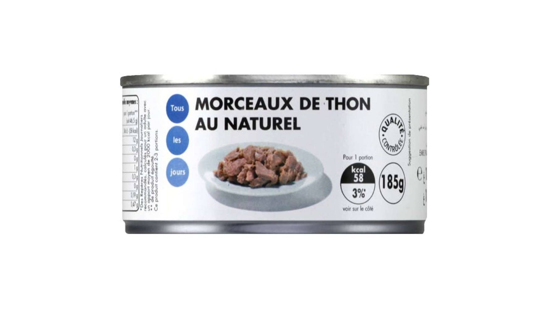 Tous Les Jours - Morceaux de thon au naturel