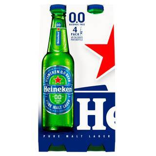 Heineken 0.0% 4Pk 330Ml