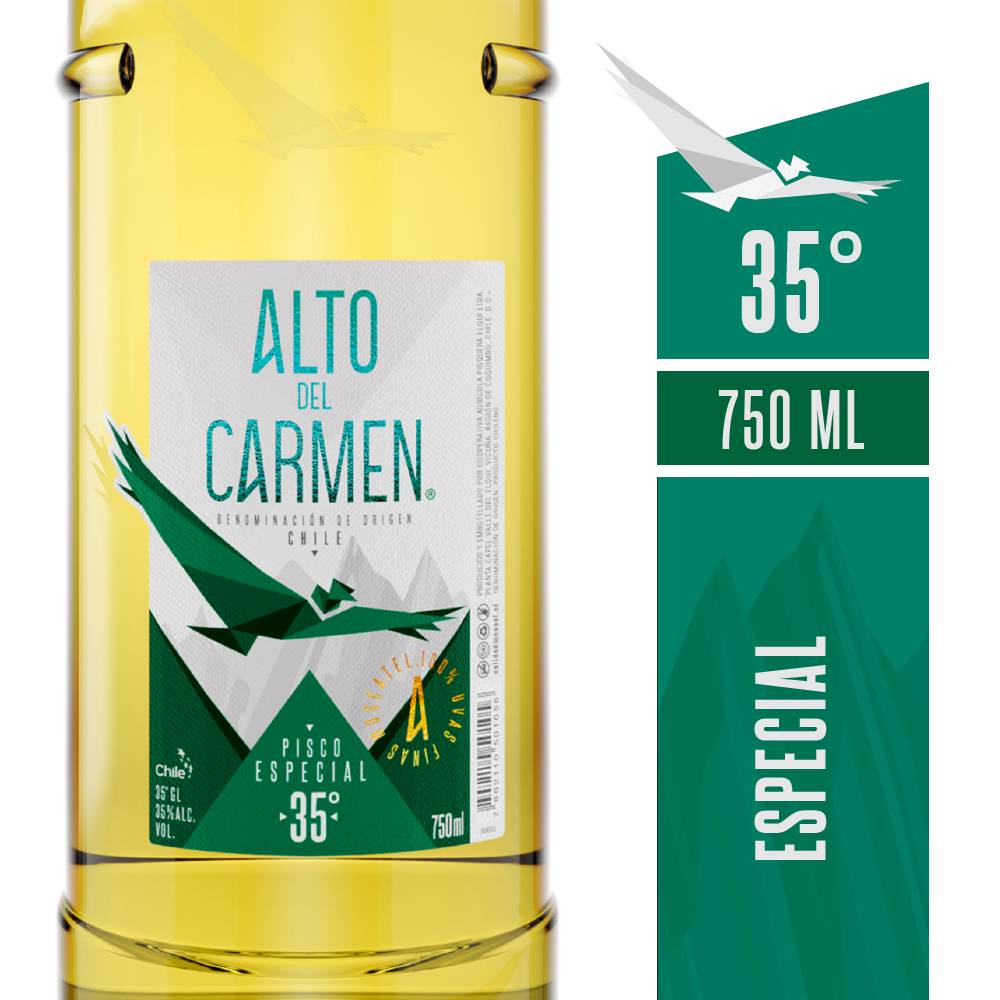 Alto del carmen pisco especial (750 ml)