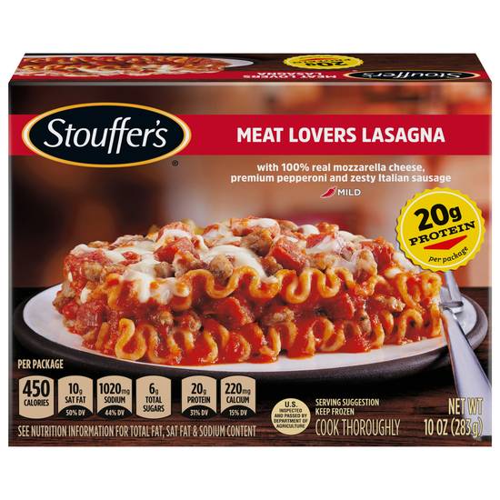 Stouffer's Mild Meat Lovers Lasagna