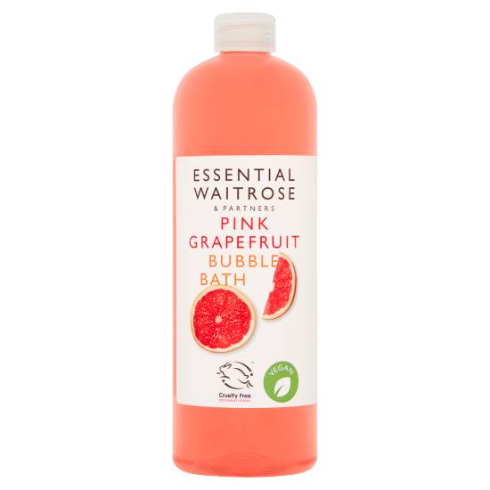 Essential Waitrose Pink Grapefruit Bubble Bath
