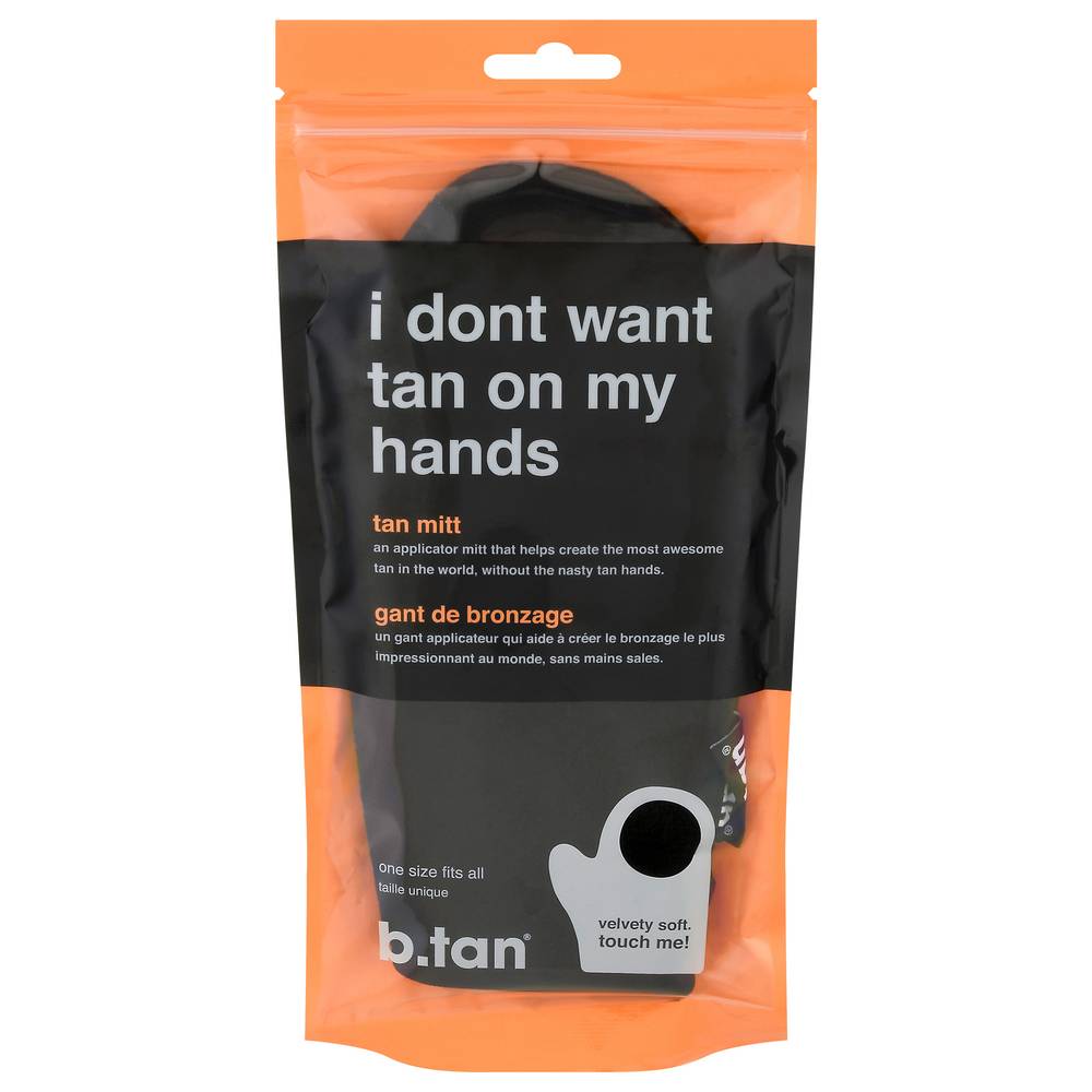 B. Tan Velvety Soft Tan Mitt (1.6 oz)