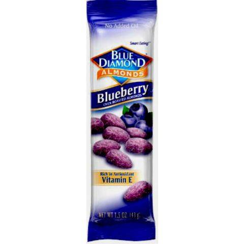 Blue Diamond Blueberry Almonds Tube 1.5oz