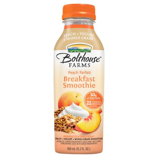 Bolthouse Farms Peach Parfait Breakfast Smoothie (15.2 fl oz)