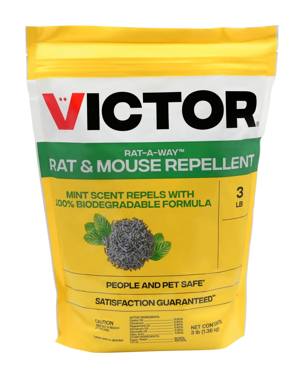 Victor 3-lb Rodent Repellent | M807