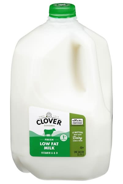 Clover , Low Fat Milk