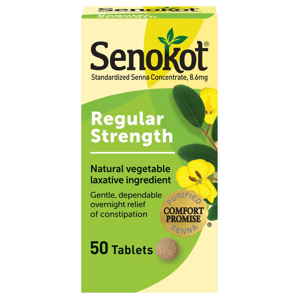 Senokot Regular Strength Natural Vegetable Laxative (1.6 oz)