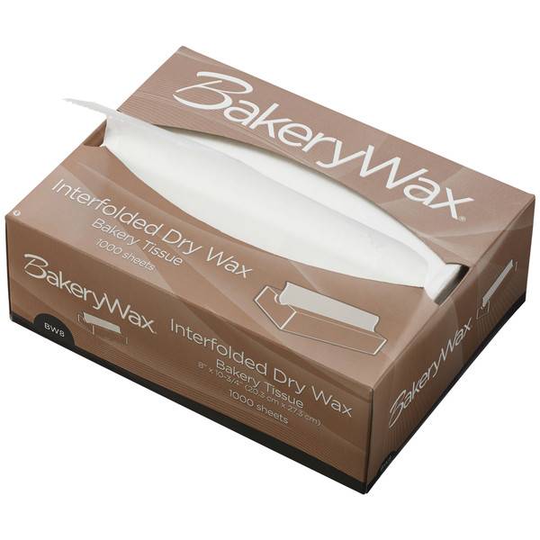 Bagcraft - BW8 - 8X10.75 Interfolded Dry Wax Bakery Tissue - 1000 ct (1000 Units)