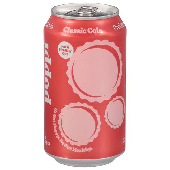 Poppi Classic Cola Prebiotic Soda (12 fl oz)