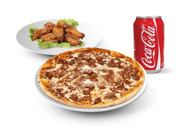 Menu pizza junior