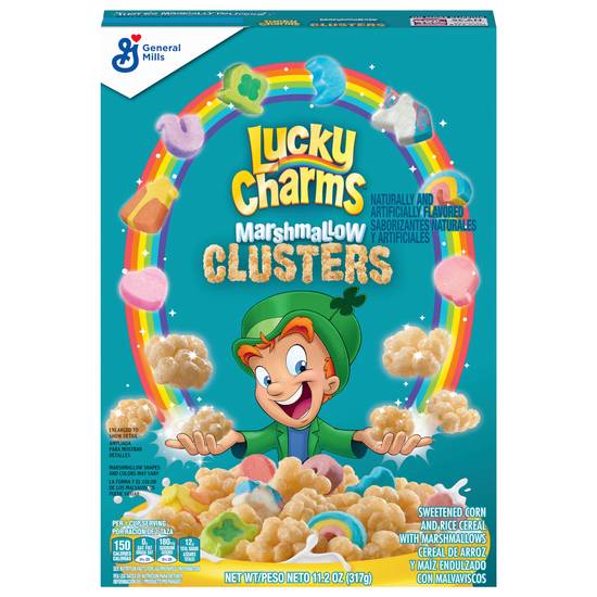 Lucky Charms Marshmallow Clusters Breakfast Cereal