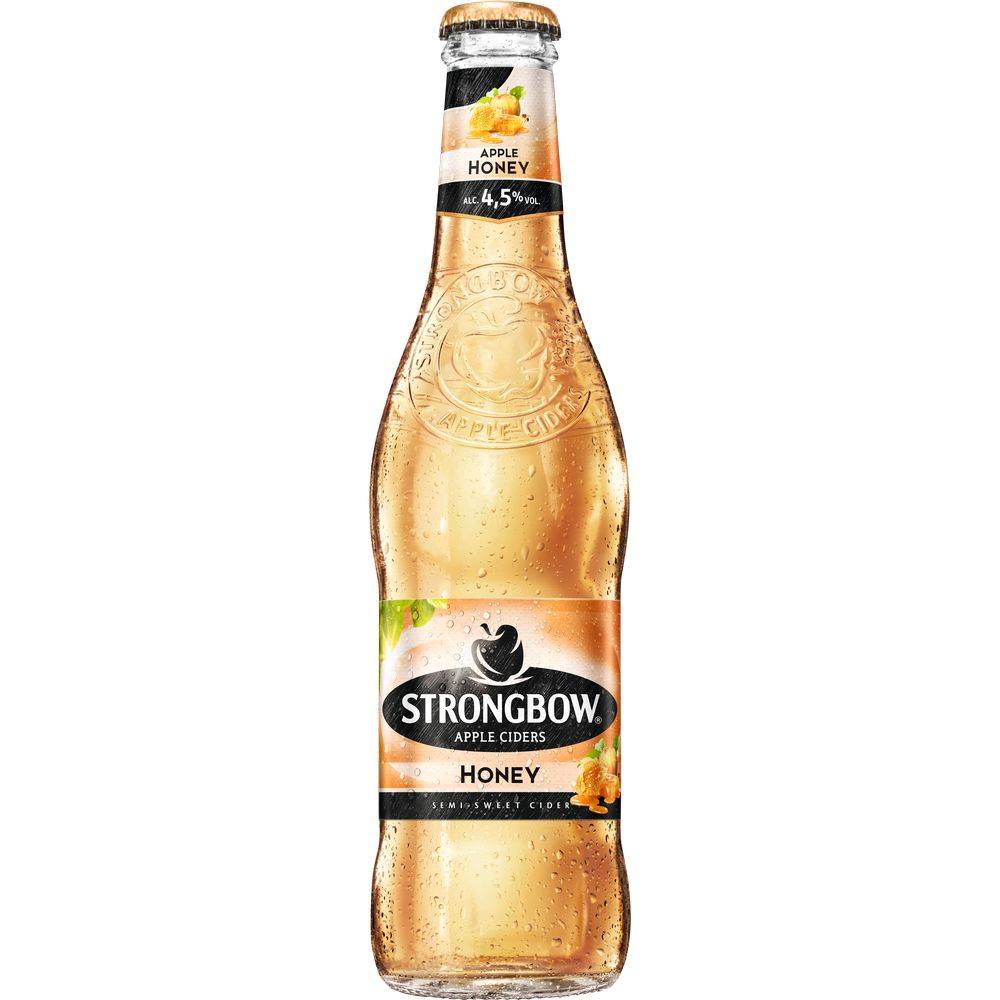 Strongbow · Sidra de manzana con miel (330 ml)