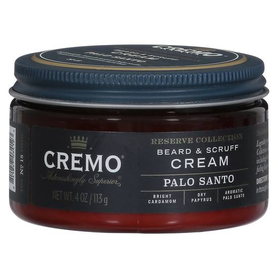 Cremo Astonishingly Superior Palo Santo Beard & Scruff Cream